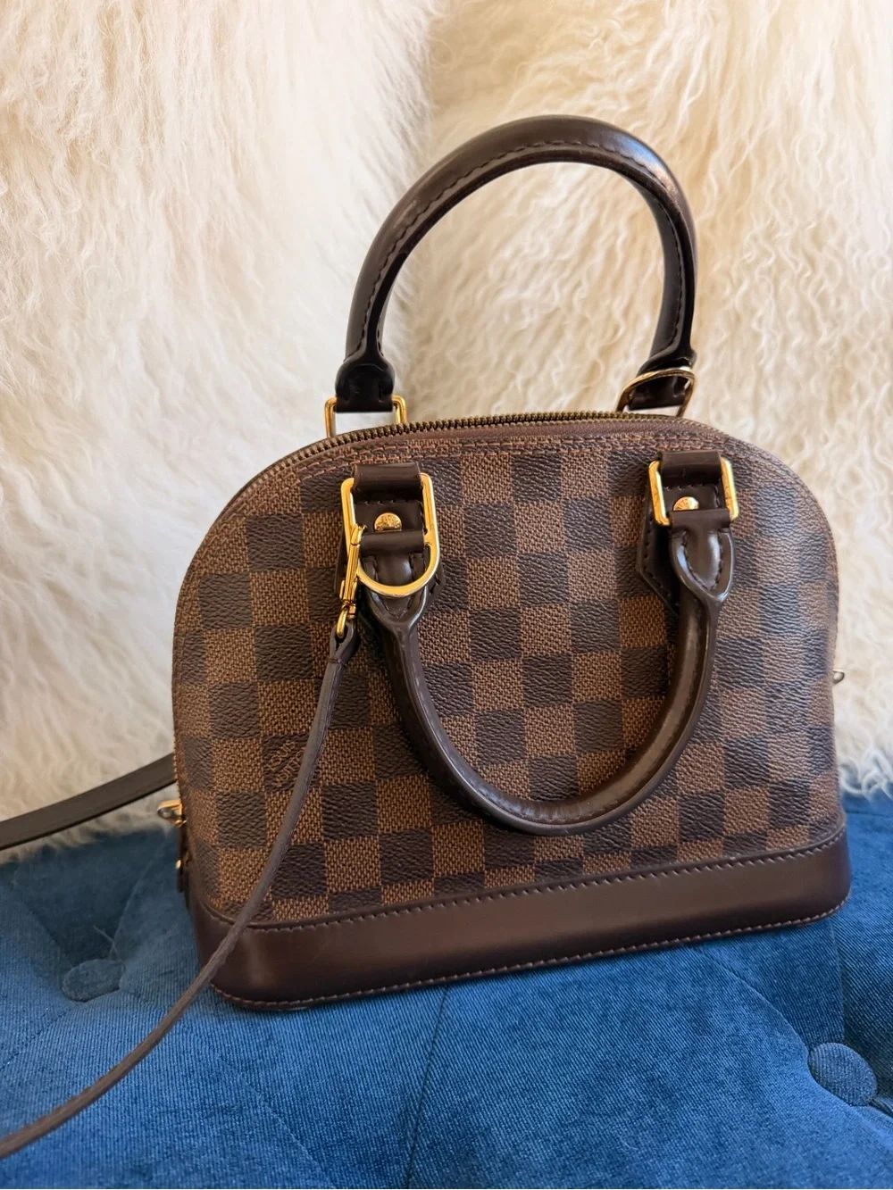 Louis vuitton damier alma bb